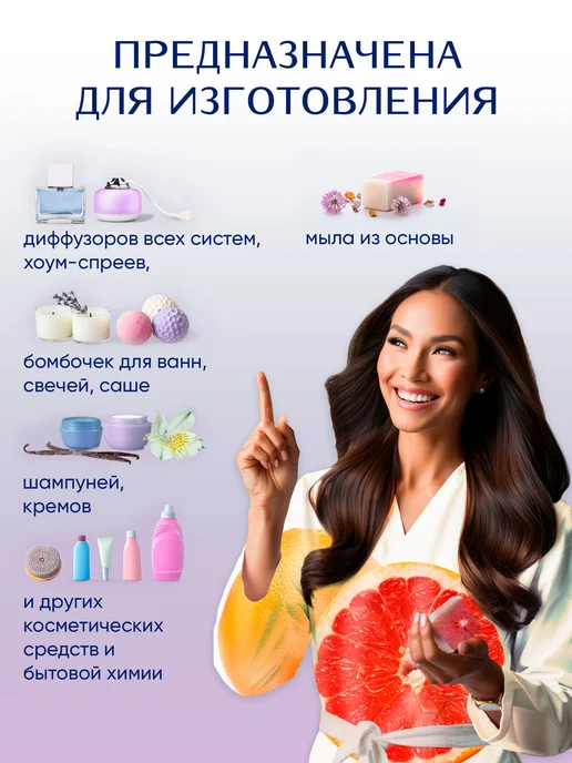 Ampliter Отдушка ароматизатор Грейпфрут 100 мл, 100 мл, фото 2