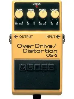 OS-2 OVERDRIVE/DISTORTION Педаль для электрогитары BOSS 154559018 купить за 13 234 ₽ в интернет-магазине Wildberries