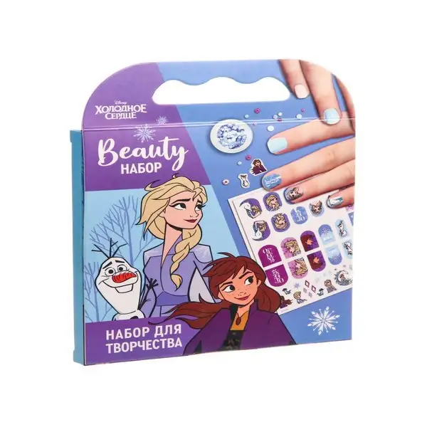 Набор для творчества Beauty набор Маникюр с Эльзой и Анной