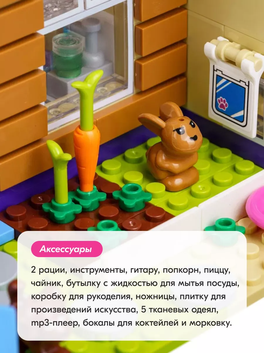 Конструктор Friends Дом Дружбы,Аналог LEGO 154599294 купить за 1 722 ₽ в  интернет-магазине Wildberries