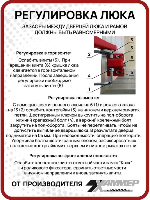 Люк ревизионный под плитку Хаммер Союз 60х120 h алюминиевый нажимной распашной 600х1200, 30x40, фото 4
