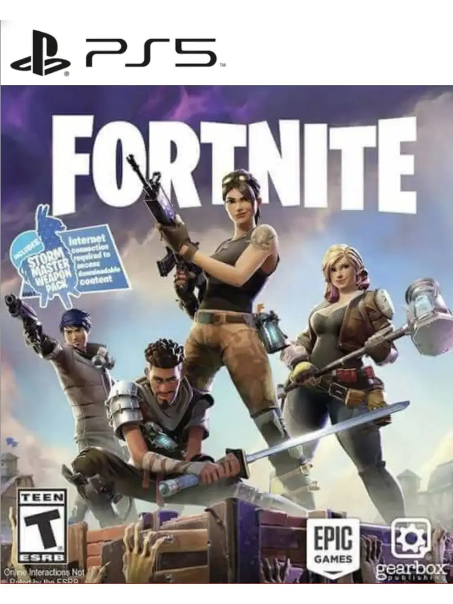 Фортнайт PS4 PS5 Русская версия Fortnite 154662255 купить за 3 393 ₽ в  интернет-магазине Wildberries