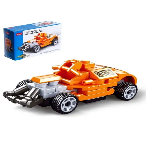 Конструктор инерционный Механо "Тачки"