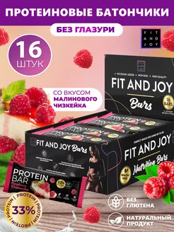 Протеиновые батончики диетические без сахара набор 16шт FIT AND JOY 154700191 купить за 703 ₽ в интернет-магазине Wildberries