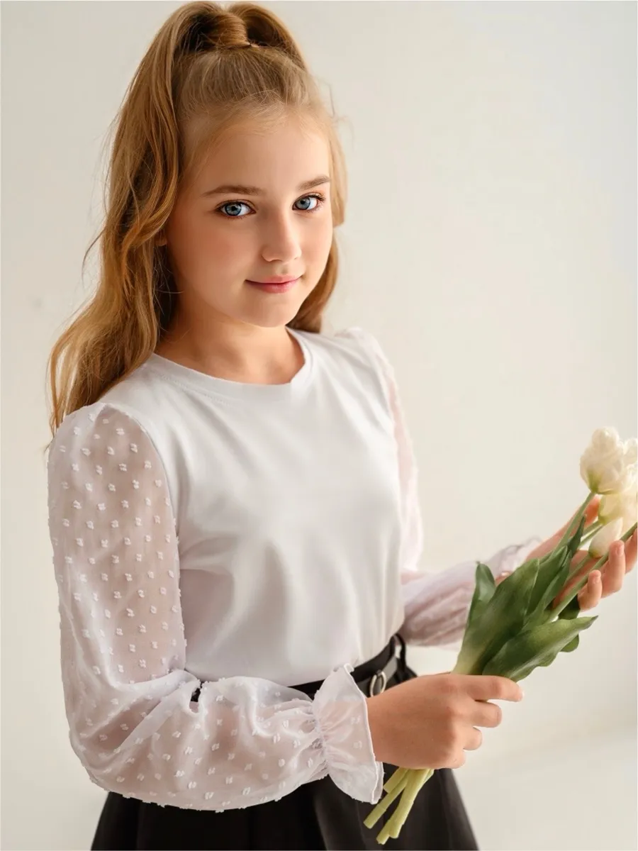 Блузка школьная
