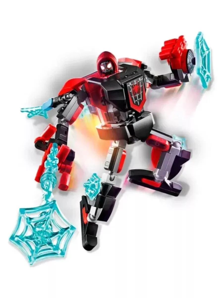 Lego spider man miles morales mech sale