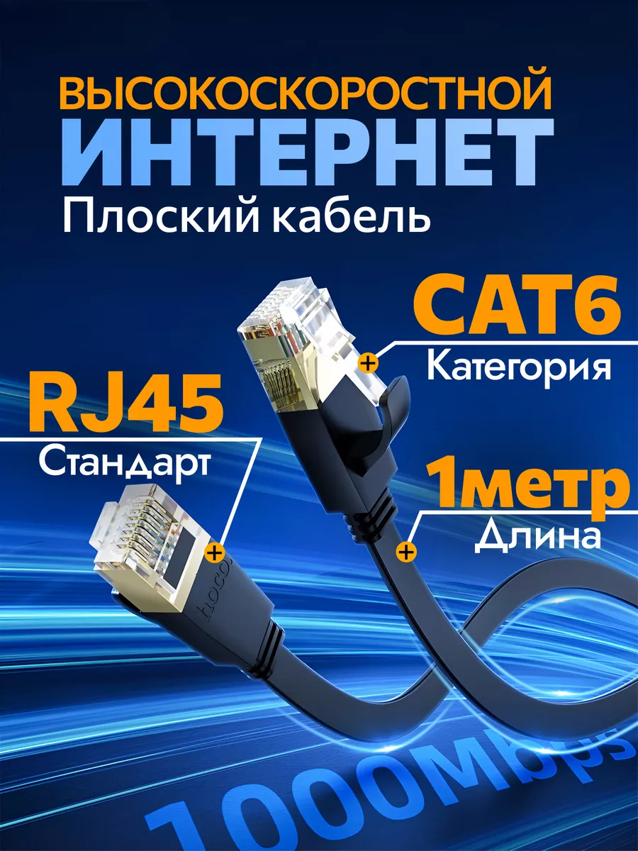 Интернет кабель 1 метр патчкорд
