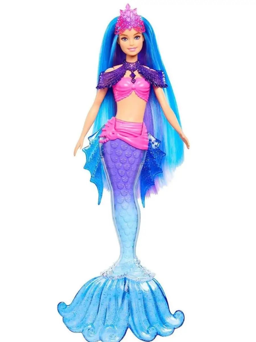 Кукла Барби Русалка Mermaid Power HHG52 Barbie 154914616 купить за 3 800 ₽  в интернет-магазине Wildberries