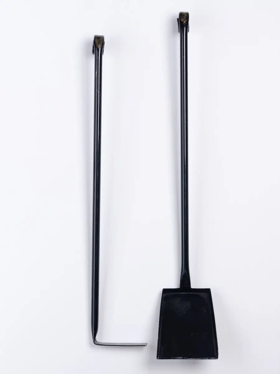 Кочерга кованая для мангала и камина