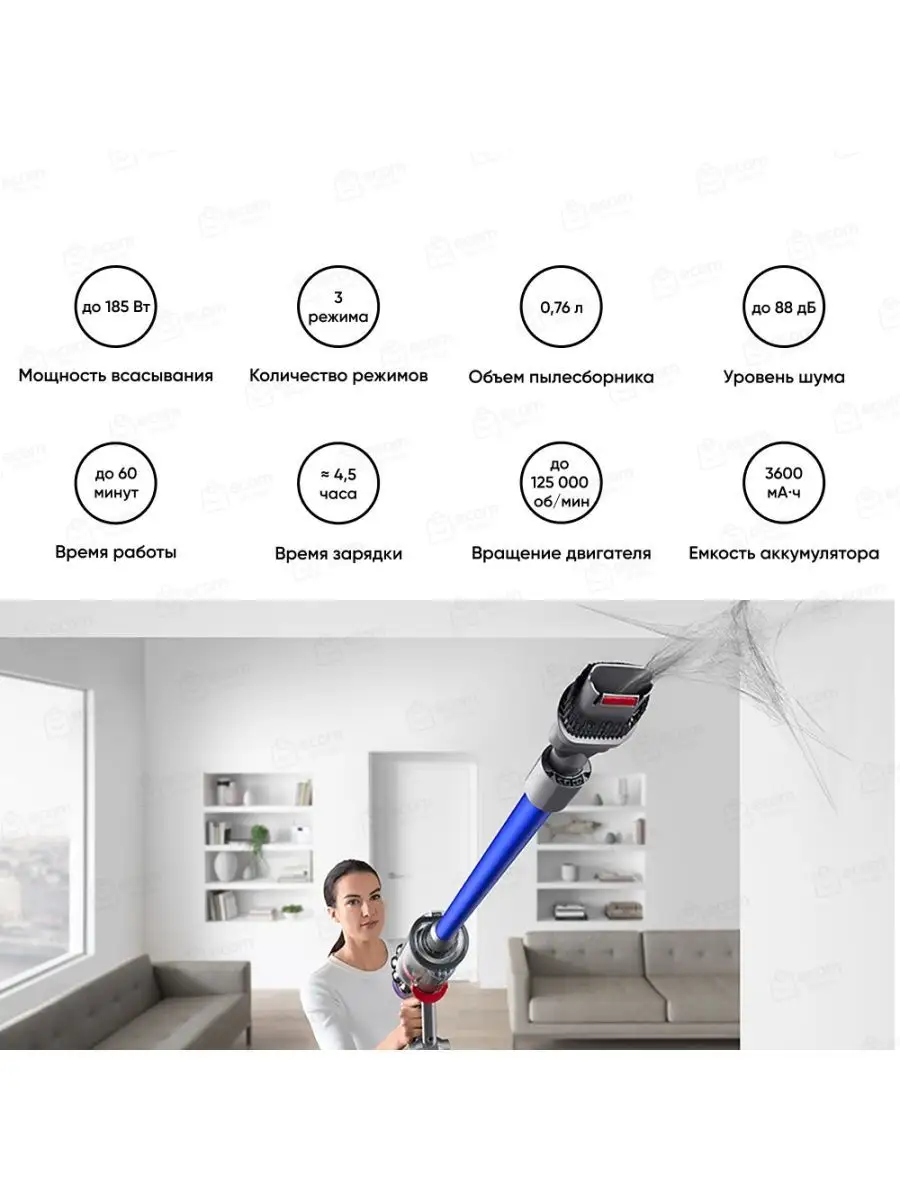 Вертикальный беспроводной пылесос V11 Absolute SV28 Dyson 154942776 купить  в интернет-магазине Wildberries