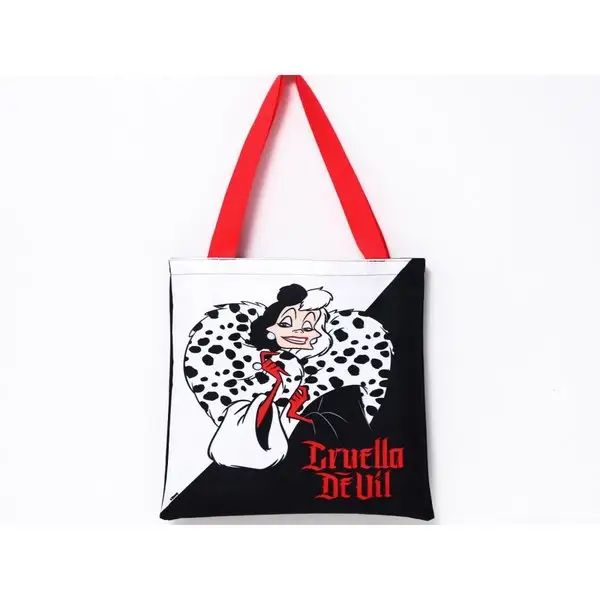 Сумка текстильная Круэлла. Злодейки отдел без молнии