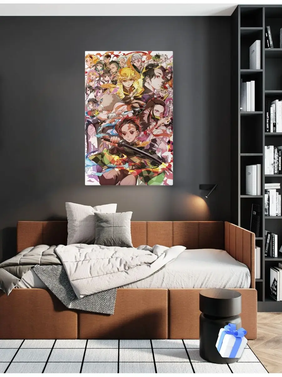 Картина Клинок рассекающий демонов аниме (22) 20х30 Canvas Fusion 154984449  купить за 416 ₽ в интернет-магазине Wildberries