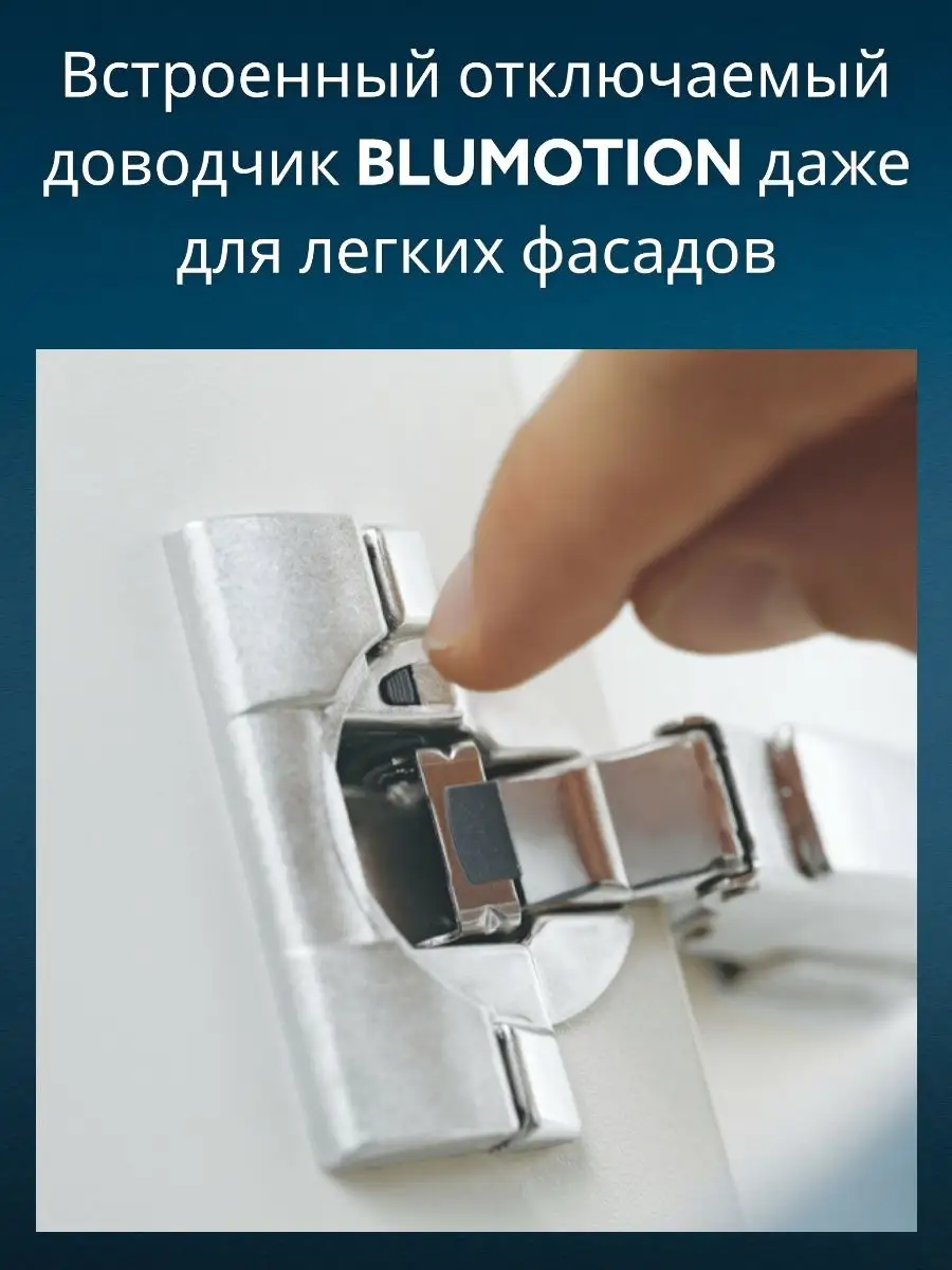 Петля Blum CLIP top +90 под фальшпанель 83*, вкладная blum 154997743 купить  за 1 206 ₽ в интернет-магазине Wildberries