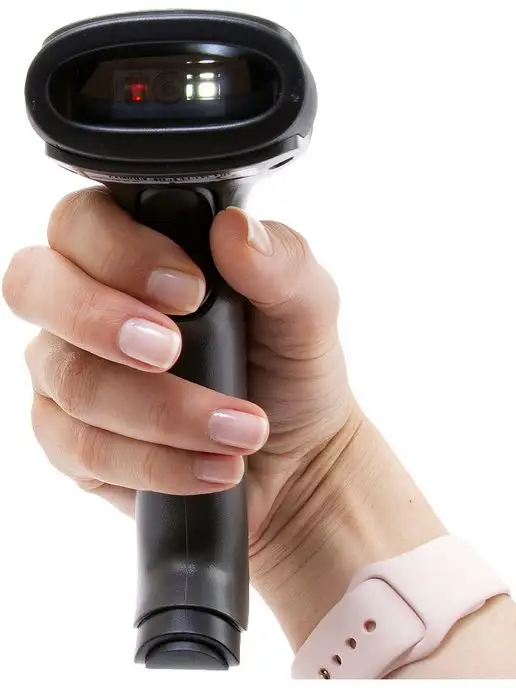 POScenter Беспроводной Bluetooth сканер штрих-кода 2D BT, черный, фото 2