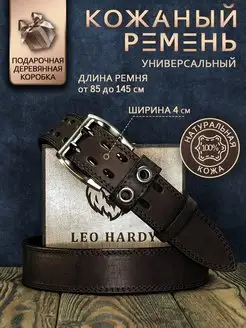 Ремень кожаный для брюк LEO HARDY 155005573 купить за 1 287 ₽ в интернет-магазине Wildberries