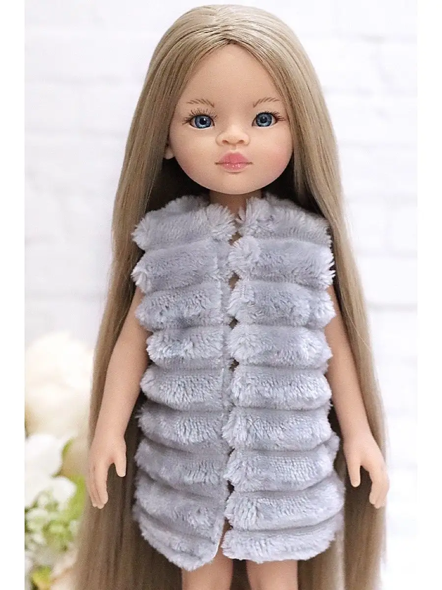 Мастер-класс по вязанию одежды для куклы Паола Рейна