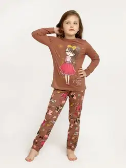 Пижама со штанами хлопок FleurTex 155032382 купить за 672 ₽ в интернет-магазине Wildberries