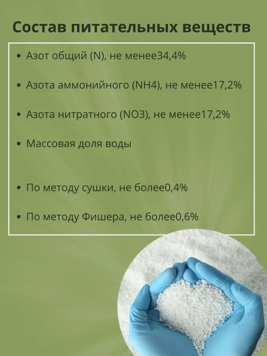 удобрение селитра амиачная Грамотный Садовод 155139169 купить за 405 ₽ в  интернет-магазине Wildberries