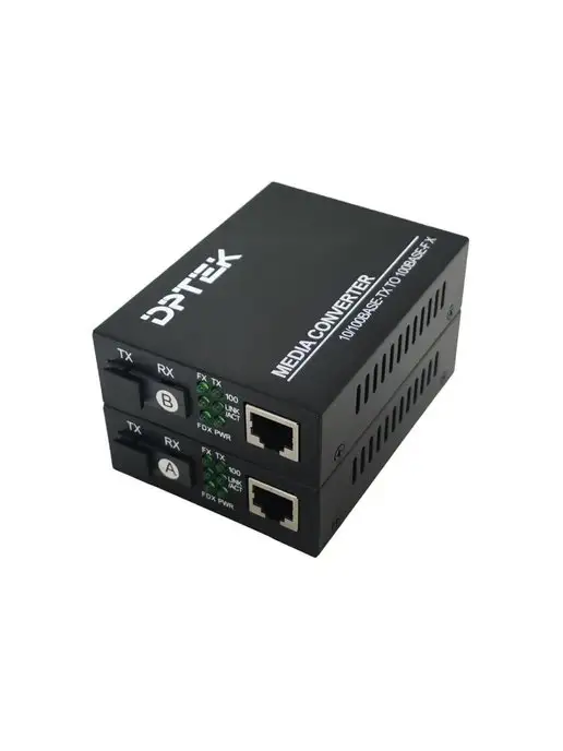 DPTEK Медиаконвертер 2шт. А и В 10 100Mbp комплект, 2 шт, фото 3