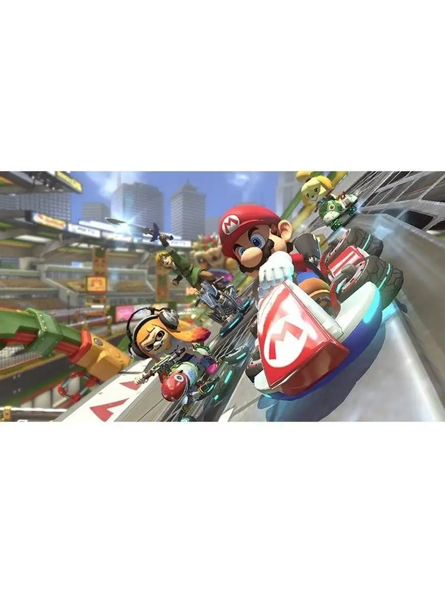 Игра Mario Kart 8 Deluxe NS (Auto Simulator) NINTENDO 155154633 купить в  интернет-магазине Wildberries