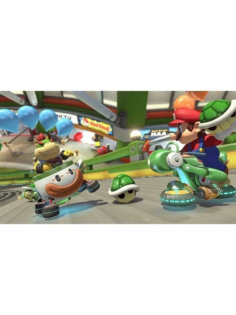 Игра Mario Kart 8 Deluxe NS (Auto Simulator) NINTENDO 155154633 купить в  интернет-магазине Wildberries