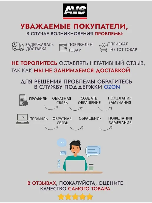 AVS Грунт акриловый автомобильный в баллончике серый 520 мл, 520 мл, фото 7