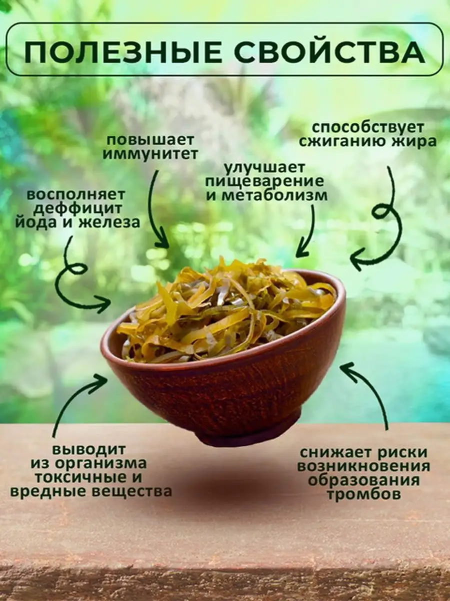 Морская капуста сушеная ламинария Location Food 155199616 купить за 594 ₽ в  интернет-магазине Wildberries