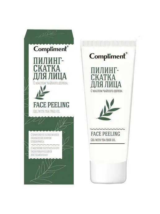 Compliment Пилинг-скатка для лица с маслом чайного дерева, вариант, фото 4