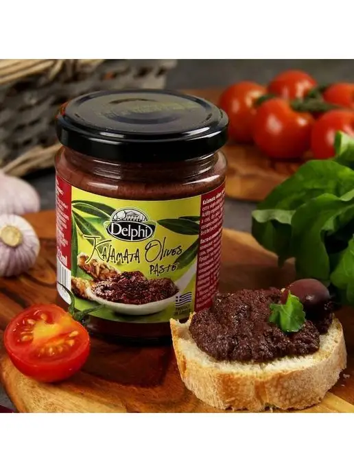 Delphi Food Паста из оливок каламата 2 шт по 190гр, 2 шт, 190 г, фото 2