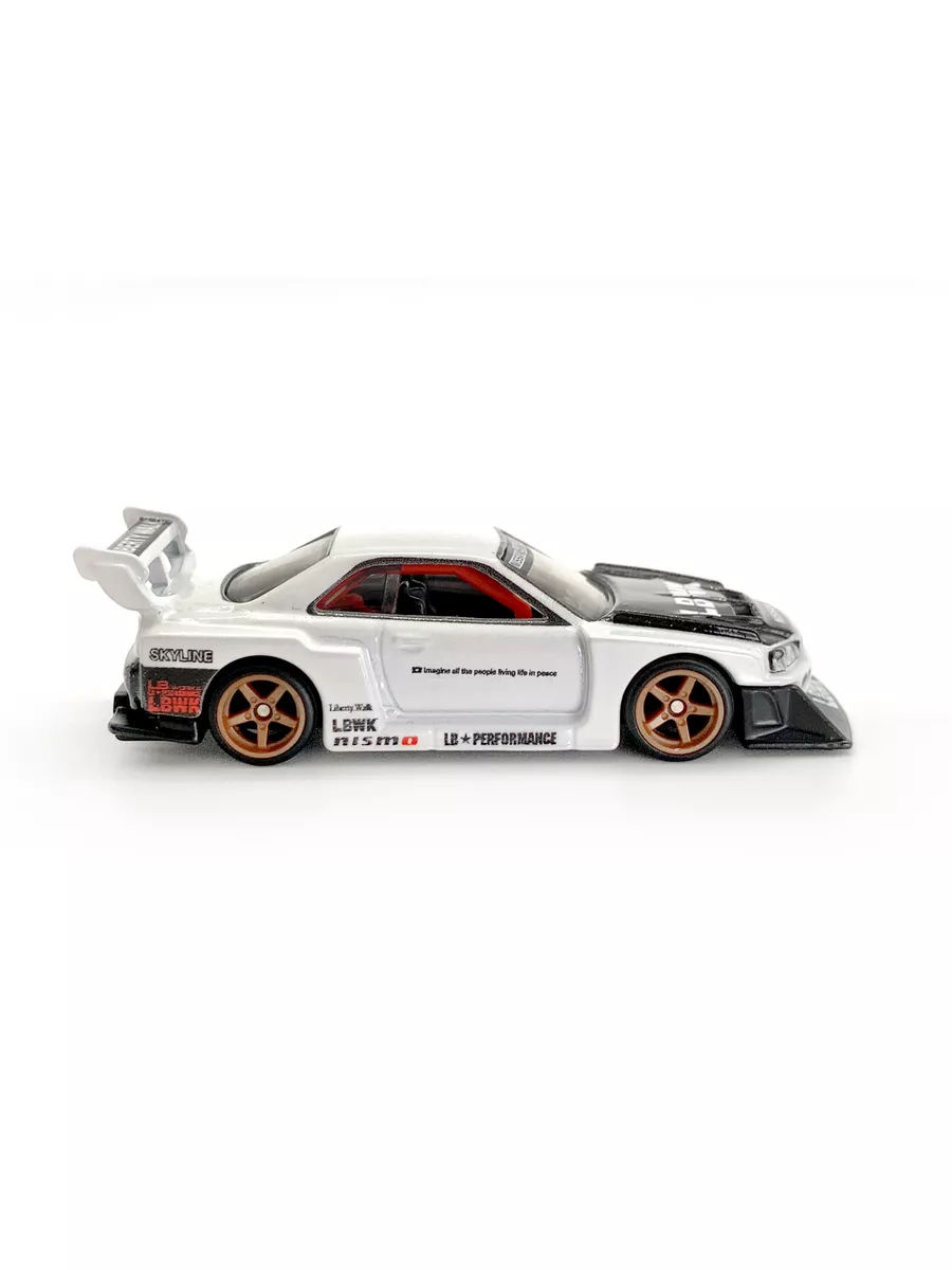 Машинка Hot Wheels Premium LB-ER34 Nissan Skyline Hot Wheels 155232037  купить в интернет-магазине Wildberries