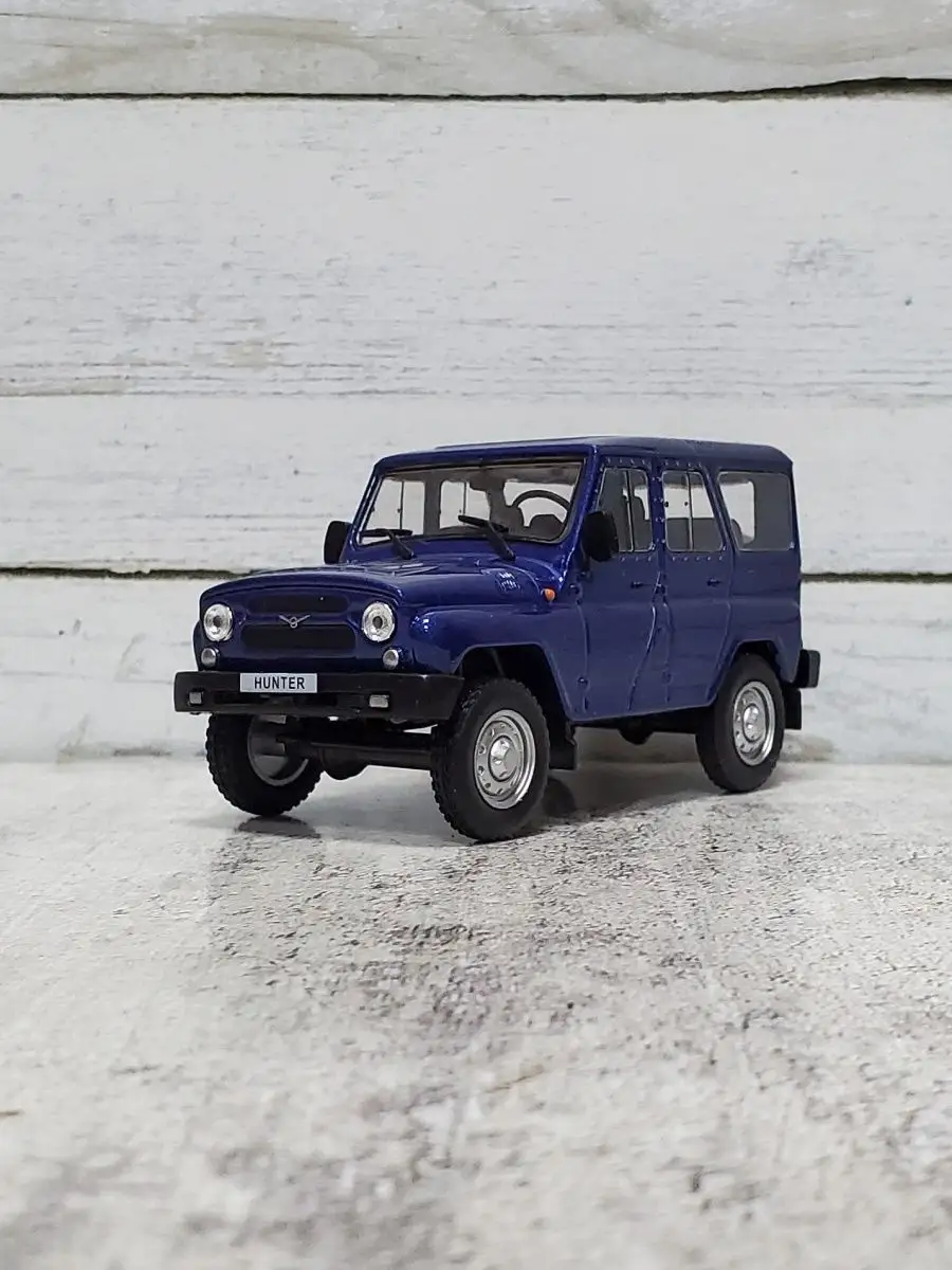 УАЗ Хантер (UAZ Hunter) без блистера 1/43 DeAgostini 155263560 купить в  интернет-магазине Wildberries