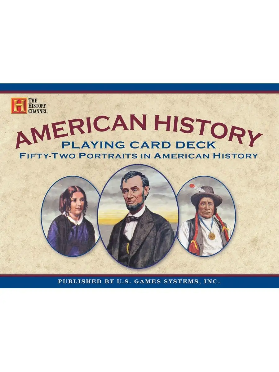 Карты American History Playing Card Deck US Games Systems 155279751 купить  за 1 631 ₽ в интернет-магазине Wildberries