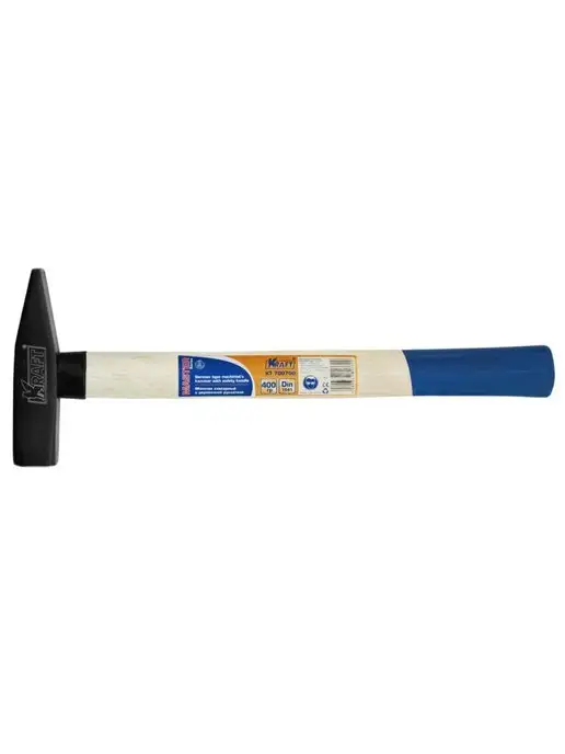 KRAFT Молоток 0,4 кг ручка деревянная, 0,4 кг