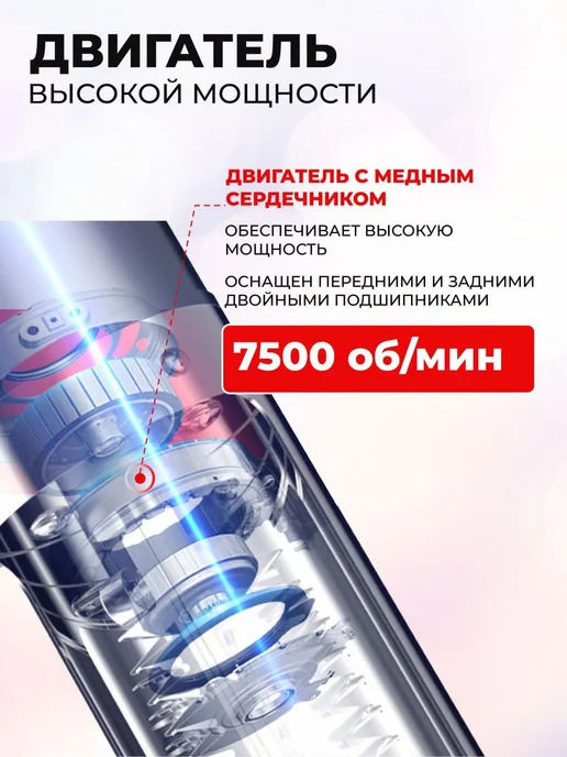 LIPALEX Рыбочистка электрическая аккумуляторная, красный, фото 6
