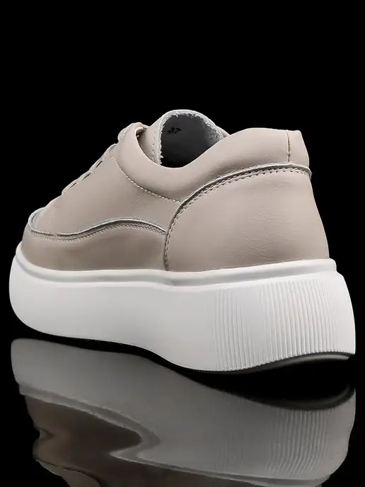 Geronea Shoes кеды на подошве, бежевый, фото 7