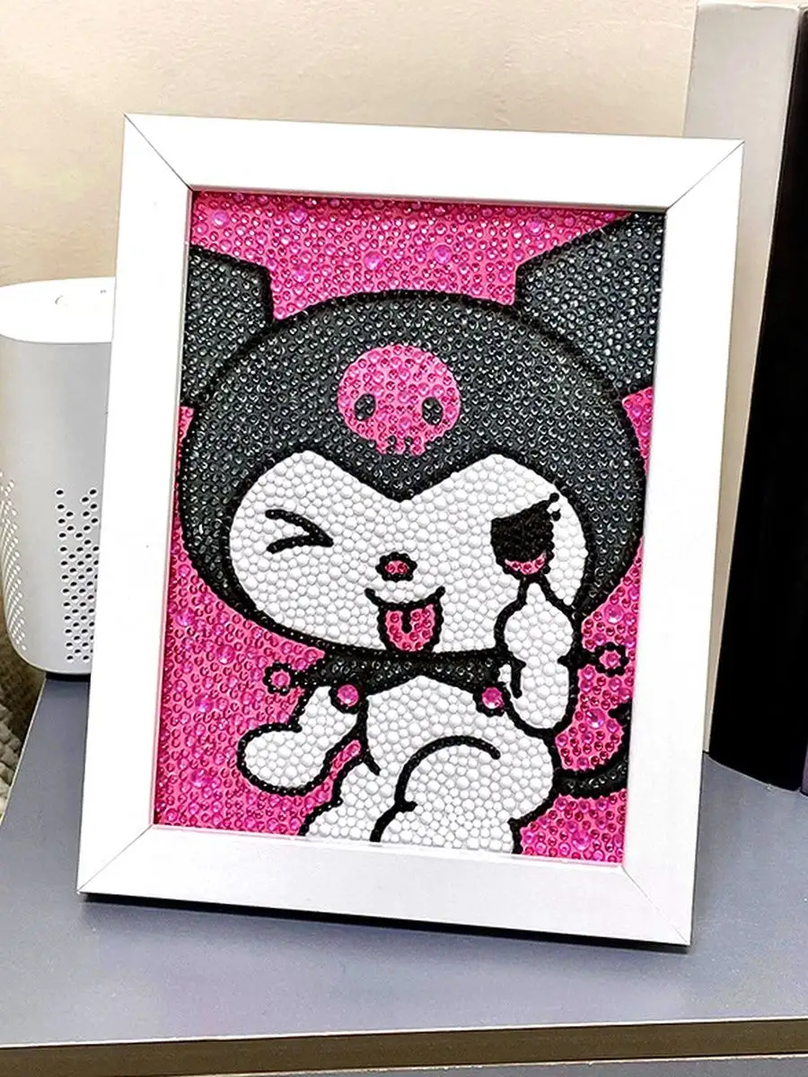 Алмазная мозаика на подрамнике для детей Куроми Hello Kitty SoFee ART  155307430 купить в интернет-магазине Wildberries