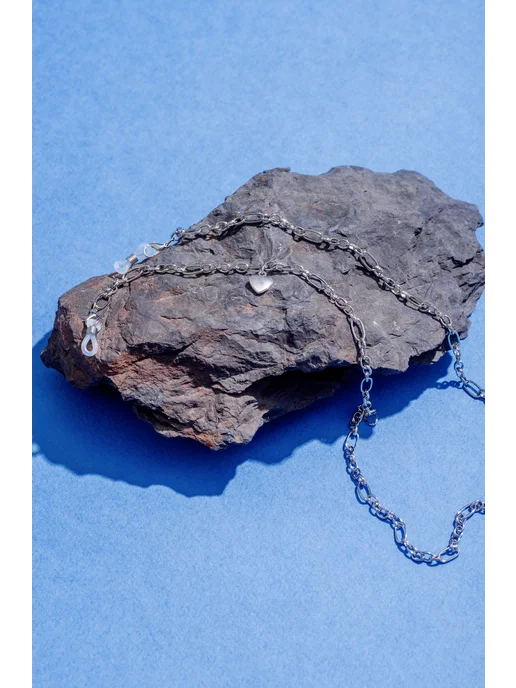 Eyeglass chain Цепочка для очков, черный, фото 3