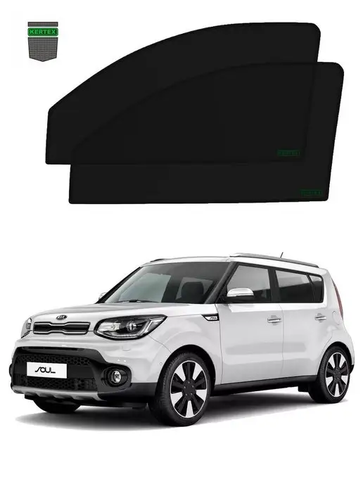 KERTEX для KIA Автошторки Optimal для Kia Soul 2 (2013-2018) пер.дв