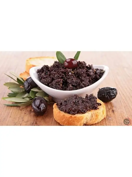 Delphi Food Паста из черных оливок 2 шт по 190гр, 2 шт, 190 г, фото 2