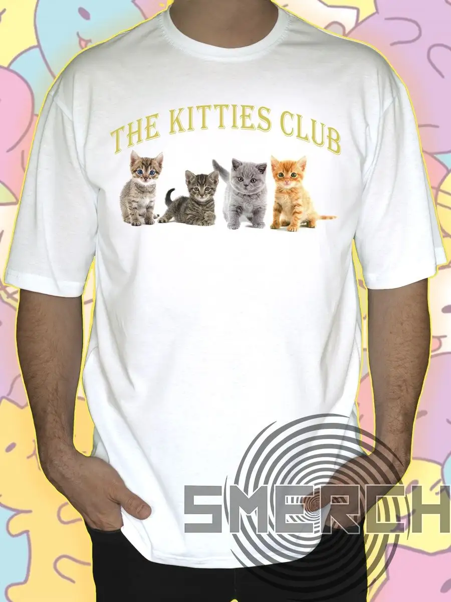 футболка с котятами
