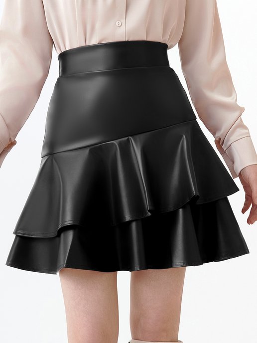 Идея: асимметричная юбка без выкройки