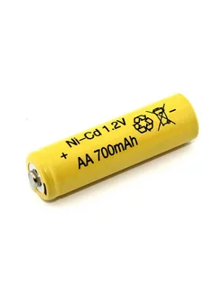 Аккумуляторная батарея AA 1.2V Ni-Cd 700mAh Mobparts 155338823 купить за 171 ₽ в интернет-магазине Wildberries