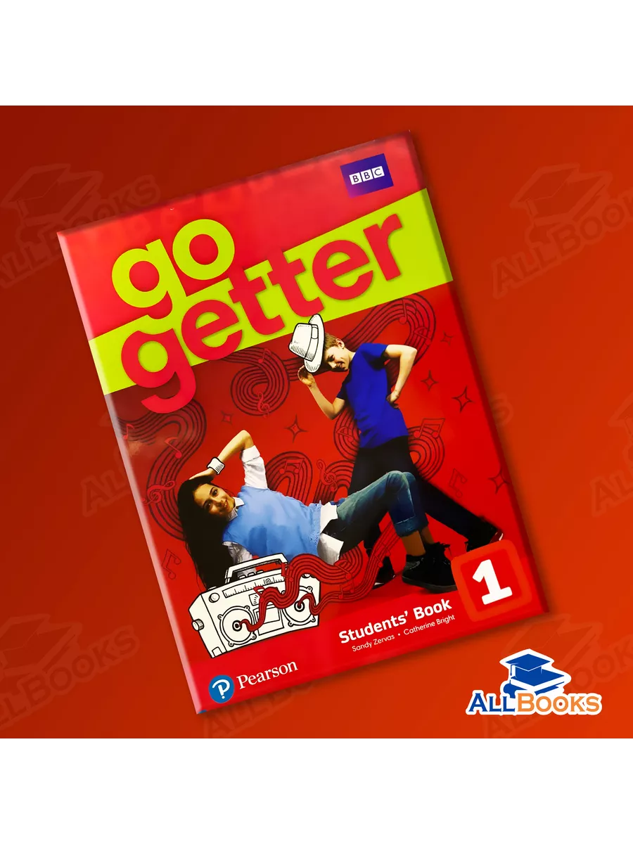 Go Getter 1 (комплект) Учебник + Рабочая тетрадь + CD Pearson 155341523  купить за 1 755 ₽ в интернет-магазине Wildberries