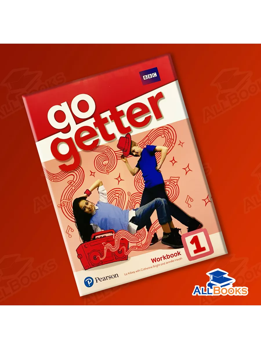 Go Getter 1 (комплект) Учебник + Рабочая тетрадь + CD Pearson 155341523  купить за 1 588 ₽ в интернет-магазине Wildberries