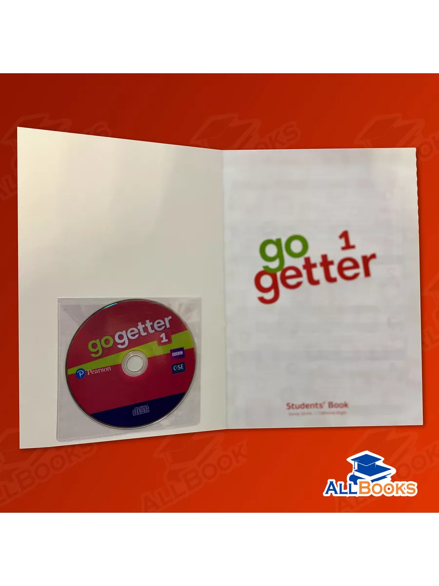 Go Getter 1 (комплект) Учебник + Рабочая тетрадь + CD Pearson 155341523  купить за 1 755 ₽ в интернет-магазине Wildberries