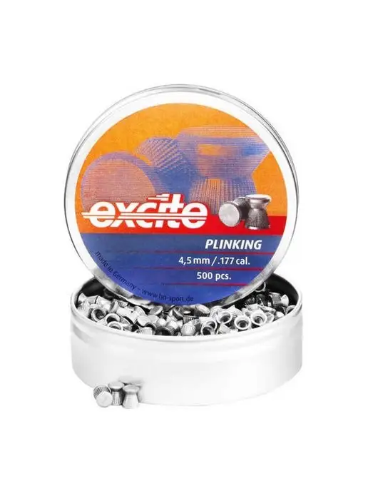 H&N Sport Пули для пневматики 4.5 мм Excite Plinking, вариант, фото 3