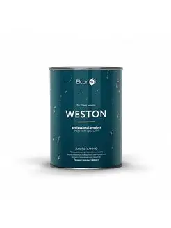 Лак по камню и кирпичу Weston, 9 л Elcon 155368912 купить за 8 537 ₽ в интернет-магазине Wildberries