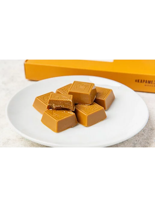 BioLatte Шоколад карамельный кондитерский 30 % в КАЛЛЕТАХ, 1 кг, 1 кг, фото 2