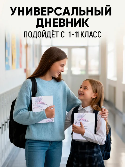 Prof-Press Дневник школьный для девочки 1-4 и 5-11 класс, фиолетовый, фото 7