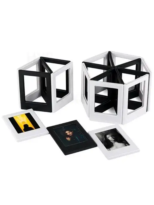 Photozone Рамки для фото магнитные Instax mini, белый, фото 4